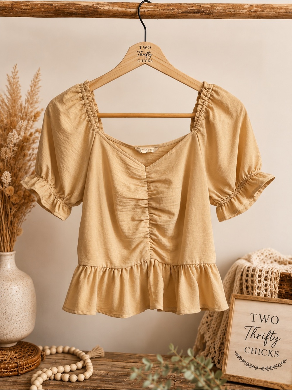 Altar’d State Peplum Top | Size Small | GUC